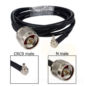 Кабельний пігтейл RG58 N-male/CRC9