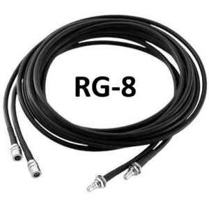 Кабельний пігтейл RG8 QMA-male/QMA-female