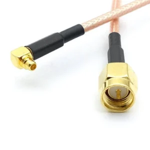Пігтейл SMA male - MMCX male кутовий