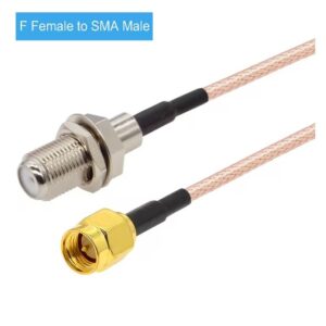 Антенний перехідник пігтейл F female – SMA male